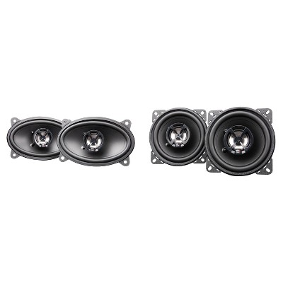 MB Quart Discus DK2-146 4x6 Inch Coax Speakers with DK2-110 4 Inch Coax Speakers