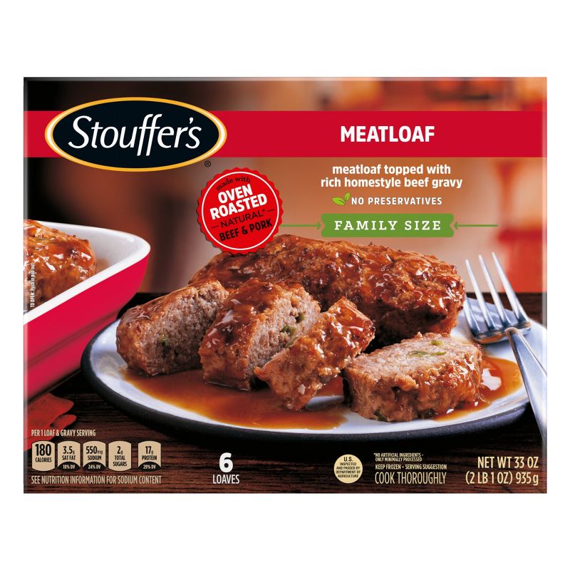 Stouffer&#39;s Family Size Frozen Meatloaf - 33oz, 1 of 11
