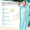 Catalonia Oversized Wearable Beach Towel, Surf Cape Changing Towel Robe for Adults, Hooded Wetsuit Change Cape, One Size Fits All - image 3 of 4