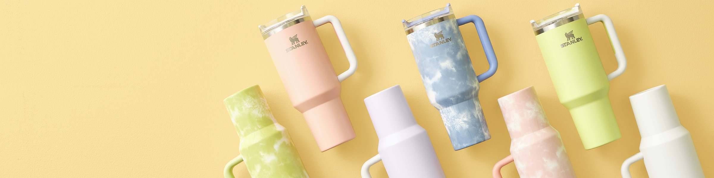 Stay hydrated all day with new Stanley tumblers in colors only available at Target.