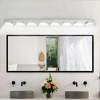 DAKAFUL Modern LED Bathroom Vanity Light, Dimmable Rotatable Acrylic Vanity Fixture Over Mirror,Wall Light for Bathroom/Bedroom - 2 of 4