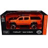 2023 Toyota Tacoma TRD Pro Pickup Truck "Harley Davidson" Orange and Black with Roof Rack 1/24 Diecast Model Car by Maisto - 3 of 3