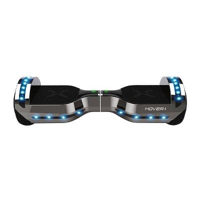 Hover 1 Chrome Hoverboard Gunmetal Target