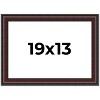 PosterPalooza | Linear Brown Picture Frame - UV Acrylic, Backing Board, Hanging Hardware Included - 2 of 4