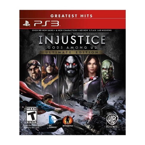 Injustice: Gods Among Us Ultimate Edition, Item, Box, and Manual