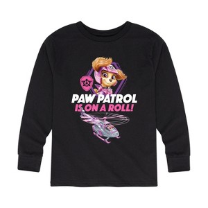 Boys' - Paw Patrol - Paw Patrols On A Roll Long Sleeve Graphic T-Shirt - 1 of 4