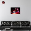 Notoriart Flaming Hot Sneaker II Wall Art Framed - 2 of 4