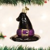 Old World Christmas Witch's Hat Glass Blown Ornament for Christmas Tree, Handcrafted Holiday Decoration, Halloween Collection - 2 of 4