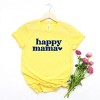 Simply Sage Market Happy Mama Puff Print Short Sleeve Tee - 3 of 4