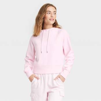 Women's Hoodie Sweatshirt - Universal Thread™ Light Pink L