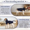 Dog Anxiety Calming Hoodie, Breathable Dog Jacket Vest for Thunderstorms, Separation, Fireworks, Vet Visits, Noise Block & Ear Protection Recovery - 4 of 4
