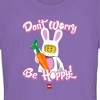 Juniors Womens LEGO Don't Worry Be Hoppy T-Shirt - image 2 of 4