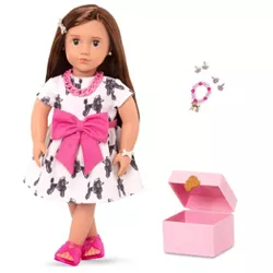 Our Generation 18" Doll with Jewelry Box & Pierced Ears - Nancy