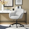 Virginia Office Chair With Curved Backrest|ARTFUL LIVING DESIGN - 3 of 4