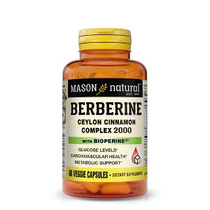 Mason Naturals Berberine Veggie Multivitamin Capsules - 60ct - 1 of 4