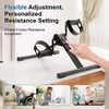 Superun 2 level Legs & Arms Under Desk Exercise Bike with Real-Time LCD Monitor - 4 of 4