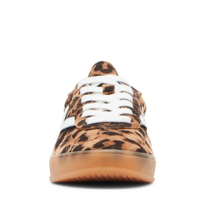 Женские кроссовки Madden Girl Giia Low-Top Sneakers - 8 - LEOPARD MULTI — фото 2