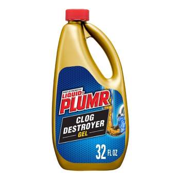 Liquid-Plumr Pro-Strength Clog Destroyer Gel with PipeGuard Liquid Drain  Cleaner, 80 fl oz - Ralphs