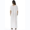 Riviera Sun Long Embroidered Dresses for Women (White, Large) - 3 of 3