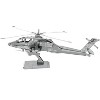 Model Kit Boeing AH-64 Apache Attack Helicopter (Moderate Difficulty) Steel Model by Metal Earth - 3 of 4