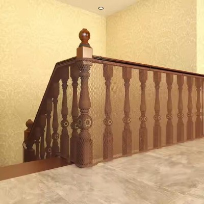 EMIRCEY Home Stair Safety Rope Net Kids Balcony Protection Net Color Printing Children Safety Net