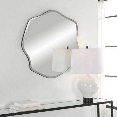31" Frameless Rectangular Transparent Modern Mirror
