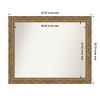 Amanti Art Filigree Non-Beveled Framed Bathroom Vanity Wall Mirror - 3 of 4