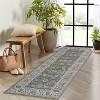 Area Rugs, Washable Rugs Low Piles Indoor Rugs, Vintage Distress Low Pile Washable Carpets for Living Room Bedroom Kitchen Office - 3 of 4
