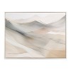 Kate & Laurel All Things Decor 31.5"x41.5" Sylvie Beaded Abstract Mystic Mountain Framed by The Creative Bunch Studio White - 2 of 4