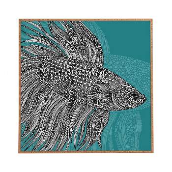 Valentina Ramos Beta Fish Framed Wall Art - Deny Designs®