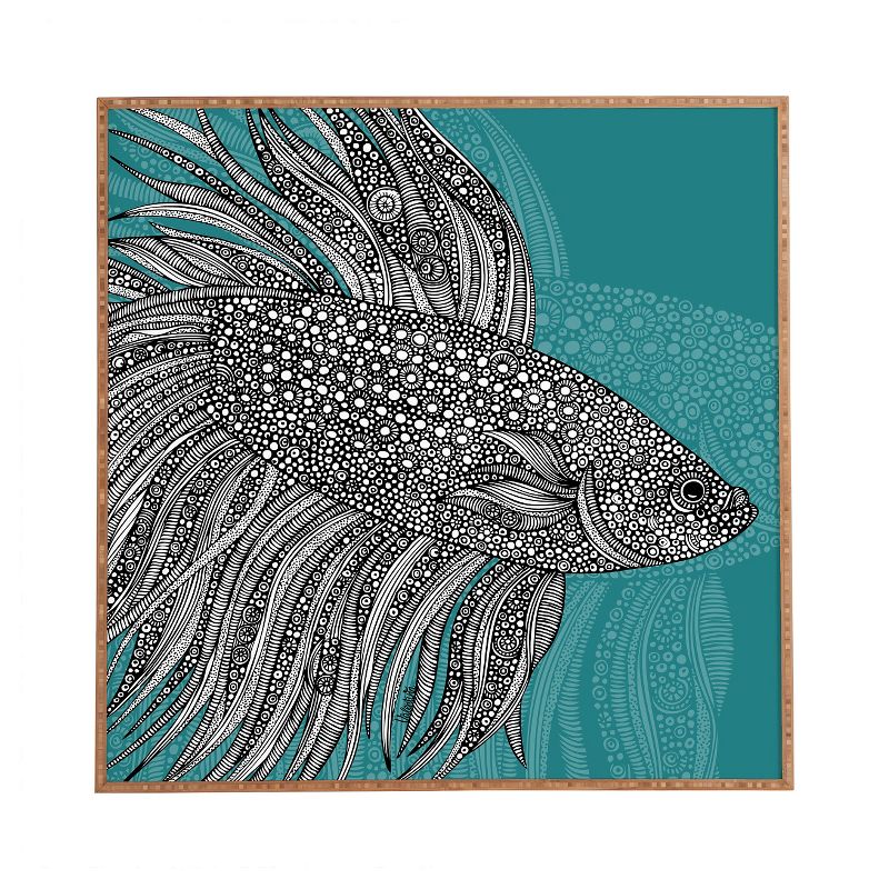Valentina Ramos Beta Fish Framed Wall Art - Deny Designs&#174;, 1 of 7