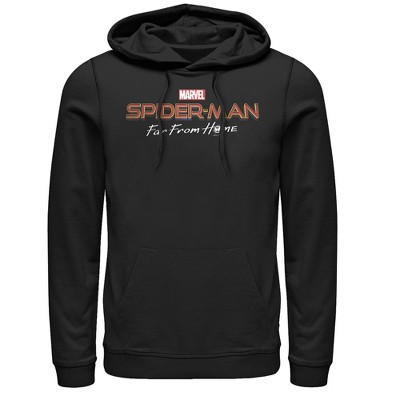 Men's Marvel Spider-man: Far From Home Classic Logo Pull Over Hoodie ...