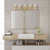 Livex Lighting Bennington 5 - Light Vanity in  Natural Brass - 2 of 4