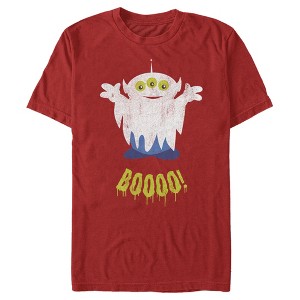 Men's Toy Story Halloween Squeeze Alien Boo Ghosts T-Shirt - 1 of 4