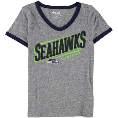 Touch by G-III Womens Seattle Seahawks Sequin Embellished T-Shirt