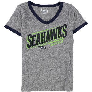 Touch by G-III Womens Seattle Seahawks Sequin Embellished T-Shirt - 1 of 2