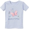 Gerber Toddler Girl Short Sleeve Pajamas Set, 4 Piece Set - 3 of 4