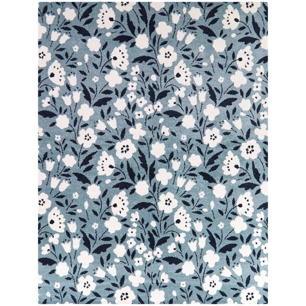 Photos - Area Rug Balta Rugs 5'3"x7' Kelsey Floral Teen Rug Blue