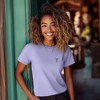 Dalix Martini Embroidered Lightweight Relaxed Jersey Tee Summer Cute Food Womens - 3 of 4