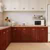 Red Wood Peel and Stick Wallpaper Rolls Self Adhesive Countertop Furniture Vinyl Contact Paper (Covers 36 sq. ft.) - 4 of 4
