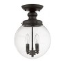Livex Lighting Sheffield 2 - Light Flush Mount in  Bronze - 2 of 4