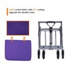 Collapsible Foldable Wagon, Portable Collapsible Wagon Carts, Beach Large Capacity Heavy Duty Folding Wagon For Sports, Shopping, Camping, Hiking - 3 of 4