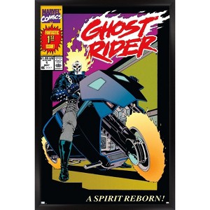 Trends International Marvel Ghost Rider - Ghost Rider #1 Framed Wall Poster Prints - 1 of 4