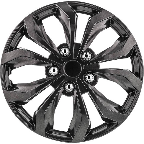 Pilot 16 Set Of 4 Automotive Performance Wheel Covers Gunmetal