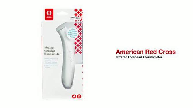 American Red Cross Infrared Thermometer, 2 of 6, play video