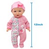 New Adventures Little Darlings: 12" Talking Playtime Doll - Pink - 2 of 4