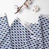Bacati - Aztec Print Kilim Navy 100 percent Cotton Universal Baby US Standard Crib or Toddler Bed Fitted Sheet - 2 of 4