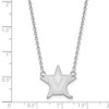 Black Bow Jewelry 14k White Gold Vanderbilt Commodores NCAA Necklace 18 Inch - 3 of 4