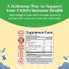 Kids Elderberry Gummies with Zinc & Vitamin C, Daily Immune Support Gummies for Children, Raspberry Flavor, Nature's Craft - 3 of 4