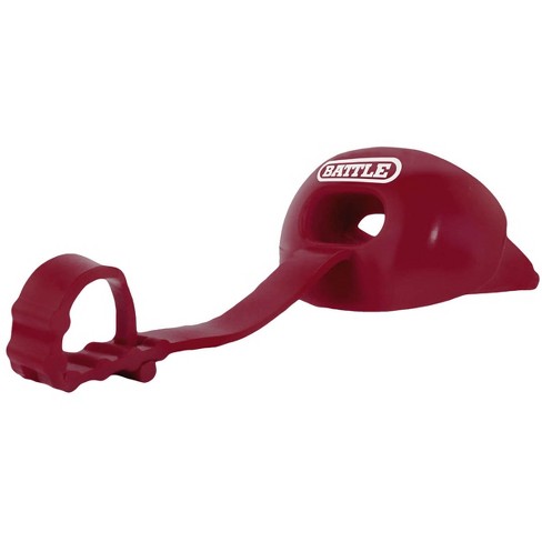 Battle Sports Oxygen Lip Protector Mouthguard with Strap - Maroon